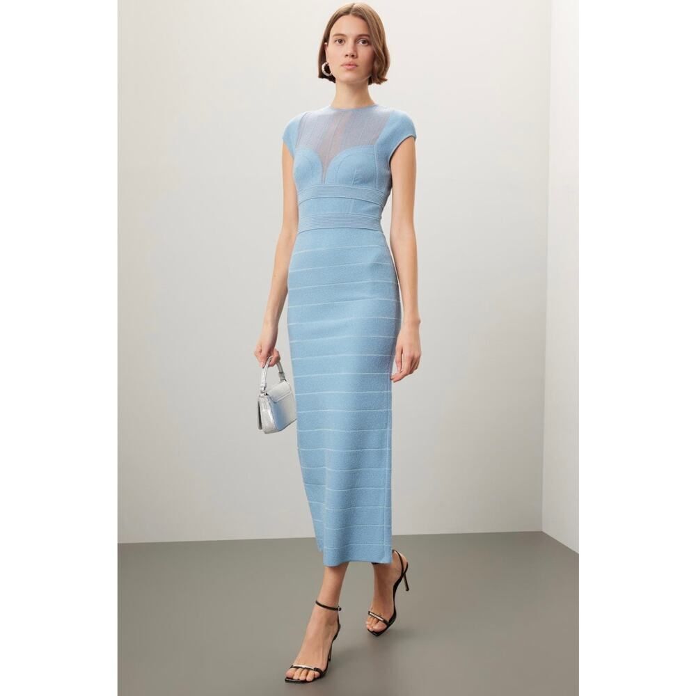 Hervé Léger
Sheer Bustier Gown 💘